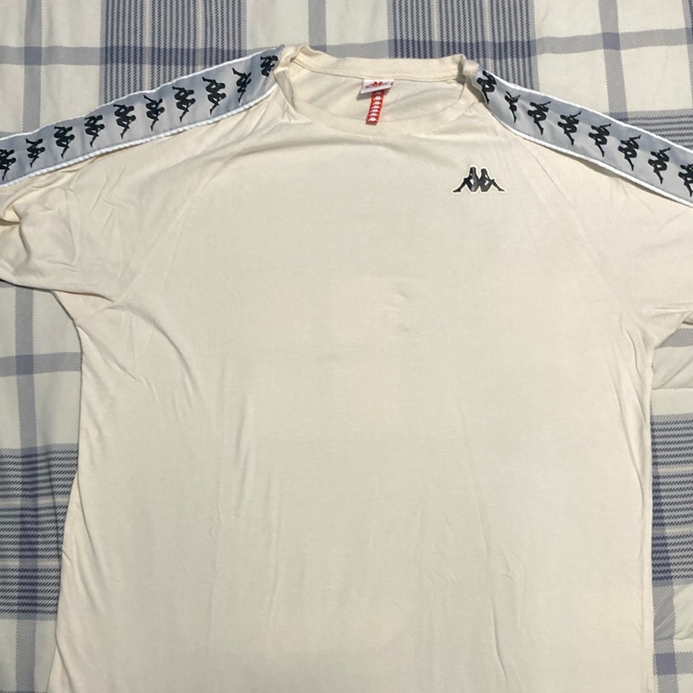 Kappa Mens Beige 222 Banda Apua tee